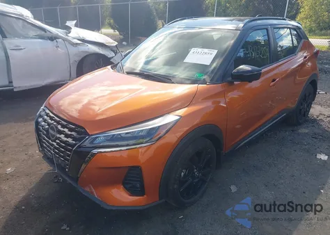 2022 Nissan Kicks Sr Xtronic Cvt z USA, uszkodzony, nr VIN 3N1CP5DV9NL501915